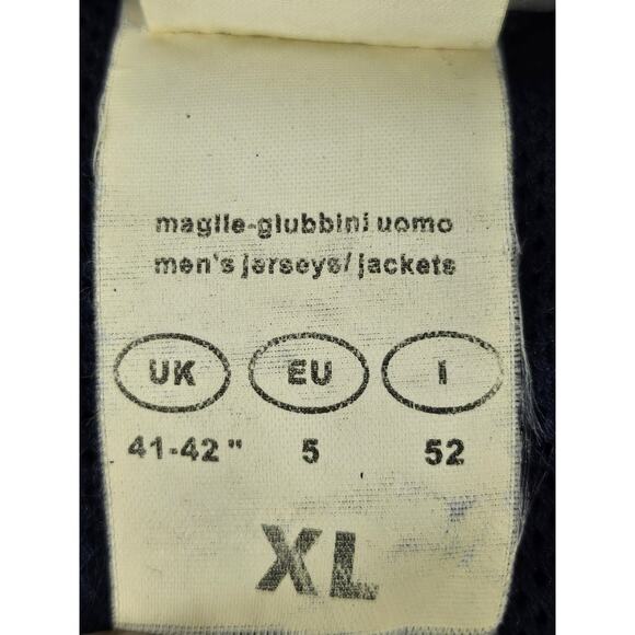 TREK MEN'S BLUE CYCLING WIND BREAKER SIZE XL BLUE FLEECE COLLAR/REFLECTIVE TRIM - Picture 7 of 15